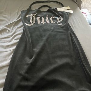 New with tags black Juicy dress with rhinestones